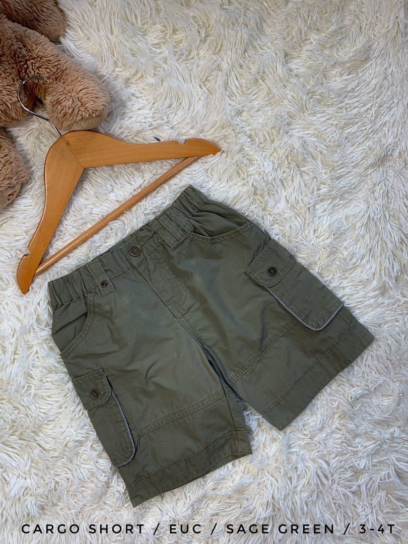 Cargo short sage green 3-4T (Category: Babies & Kids Fashion) located in General Santos City (Dadiangas). Submitted by happyhues_2021 (Listing ID 1466332881, Image 1). Description: .