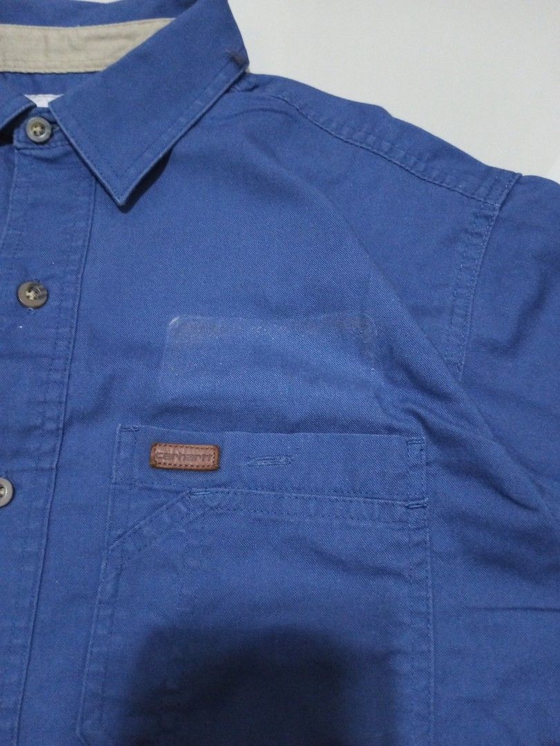 Carhartt workwear polo (Category: Activewear) located in Manila. Submitted by _t20hrift (Listing ID 1466288063, Image 3). Description: Carhartt workwear polo Size • Medium up to Large Excellent condition Width •22.5 Length • 29.
