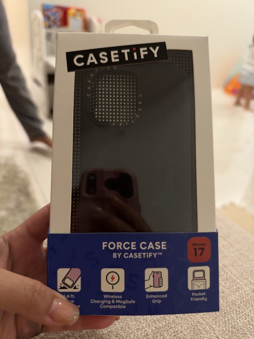 Casetify Force Case for iPhone 17 (Category: Cases & Sleeves) located in Taguig. Submitted by kfpreloved (Listing ID 1466067046, Image 1). Description: Preloved and still in very good condition .