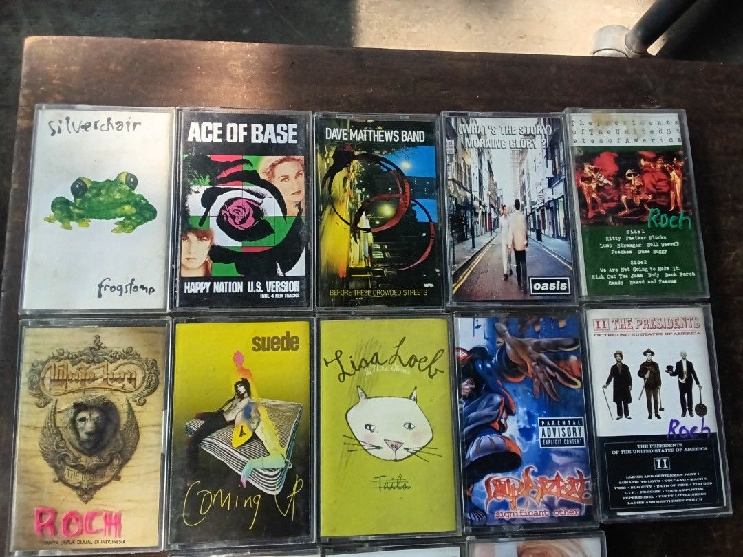 Cassete Tapes take all (Category: Vintage Collectibles) located in Quezon City. Submitted by fairviewstrides (Listing ID 1466331270, Image 3). Description: Cassette bundle Price: 1500 take all price 🔥Free Blanks and tape Cleaner 🔥wyswyg Msg for mor details Loc. 15 ferrari st fairview qc Lalamove/ LBC.