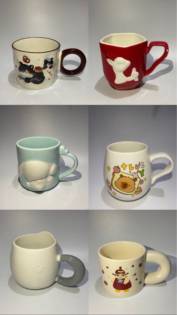 Ceramic Coffee Mugs (Category: Coffee & Tea Tableware) located in Paranaque City. Submitted by shnn121699_ (Listing ID 1466226297, Image 1). Description: Open for pick up or delivery .
