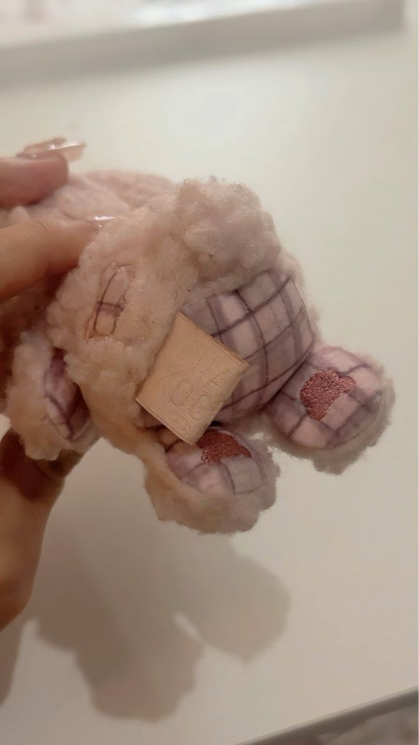 chairokoguma Pink Sakura teddy sherpa (Category: Plushies & Soft Toys) located in Dasmarinas. Submitted by mofumiimii (Listing ID 1466157618, Image 3). Description: rare plush chairokoguma official no flaws mop: gcash/maya mod: jnt/flash/lalamove.