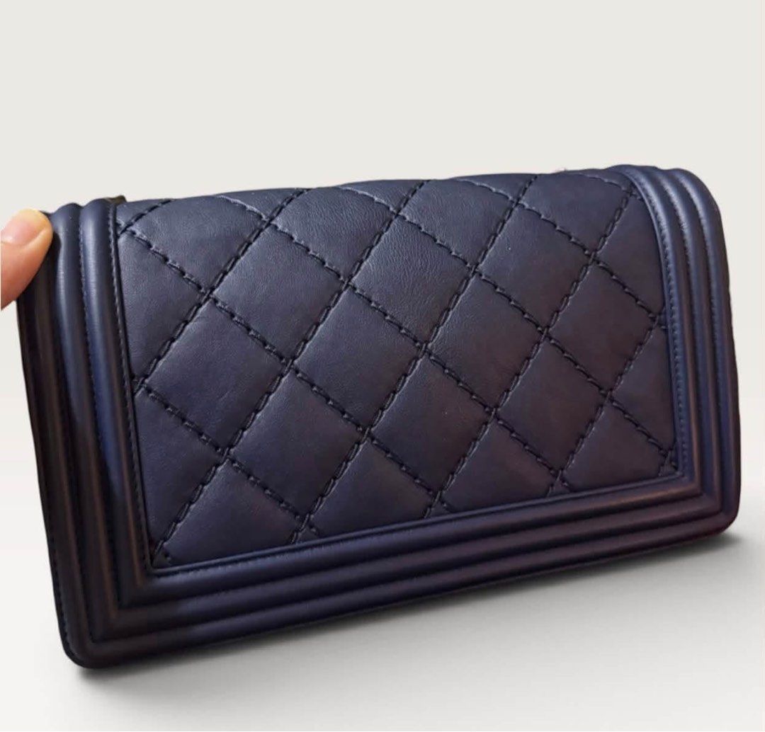 Chanel (Category: Luxury Bags & Wallets) located in Antipolo. Submitted by summerd31 (Listing ID 1466228263, Image 3). Description: CHANEL Old Medium Wild Stitch LeBoy Calfskin ✨ Lightly Used Condition 📦 Onhand & Ready to Ship The statement Wild Stitch quilting paired with the chunky chain and antique-tone hardware makes this LeBoy such a standout piece. 👜✨ .