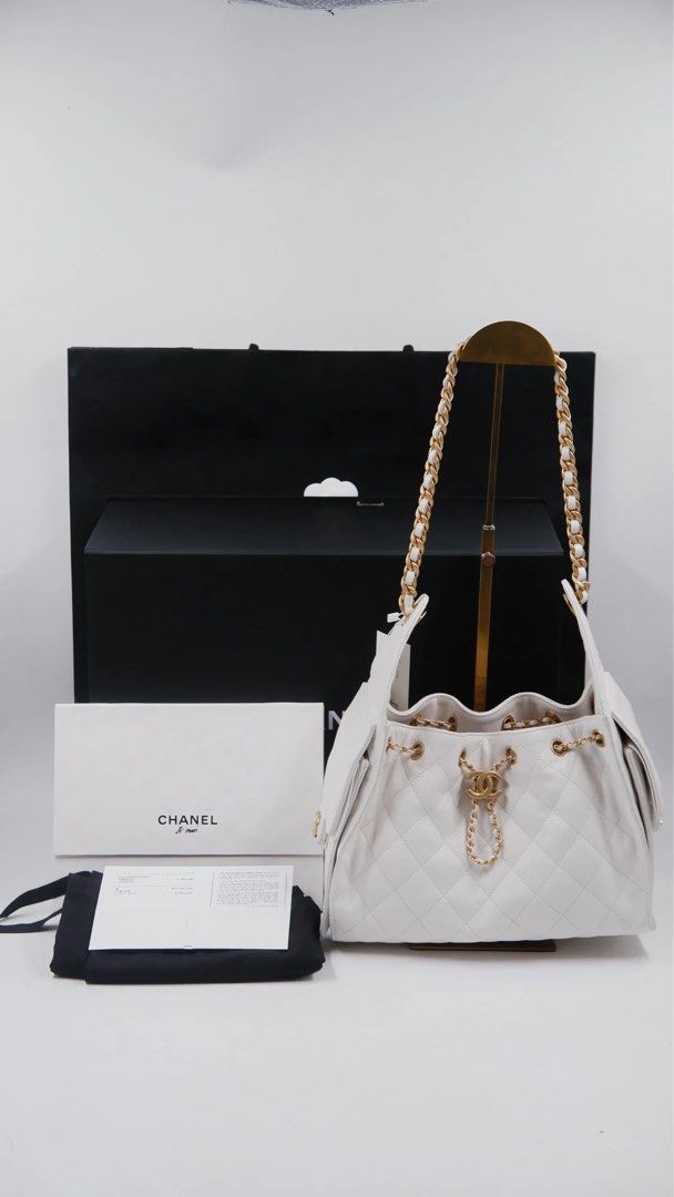 Chanel c25 small (Category: Luxury Bags & Wallets) located in Quezon City. Submitted by slluxury_ph (Listing ID 1466286111, Image 1). Description: Onhand Chanel c25 Complete inclusion.
