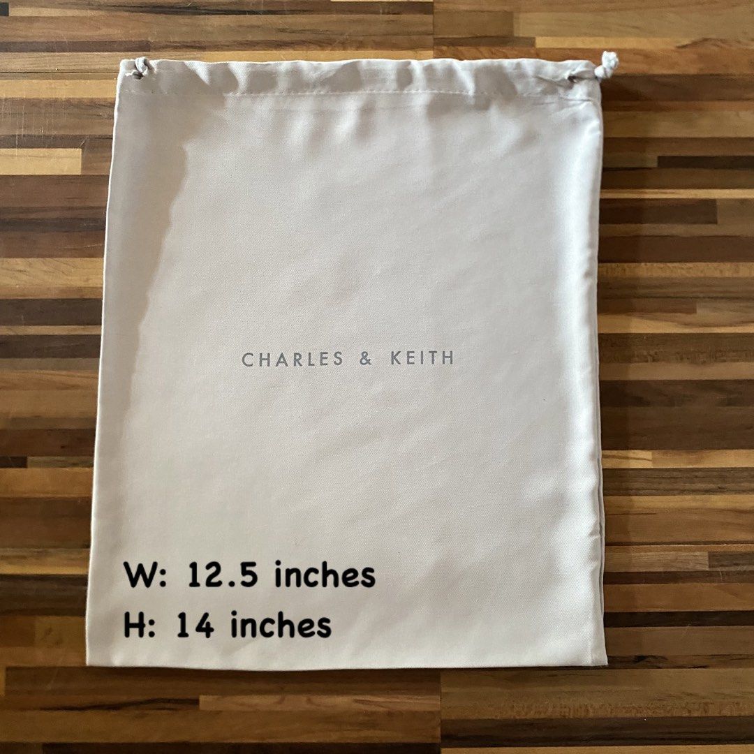 Charles & Keith Dust Bag (Category: Purses & Pouches) located in Iligan City. Submitted by authenticdustbags.ph (Listing ID 1462270190, Image 1). Description: .