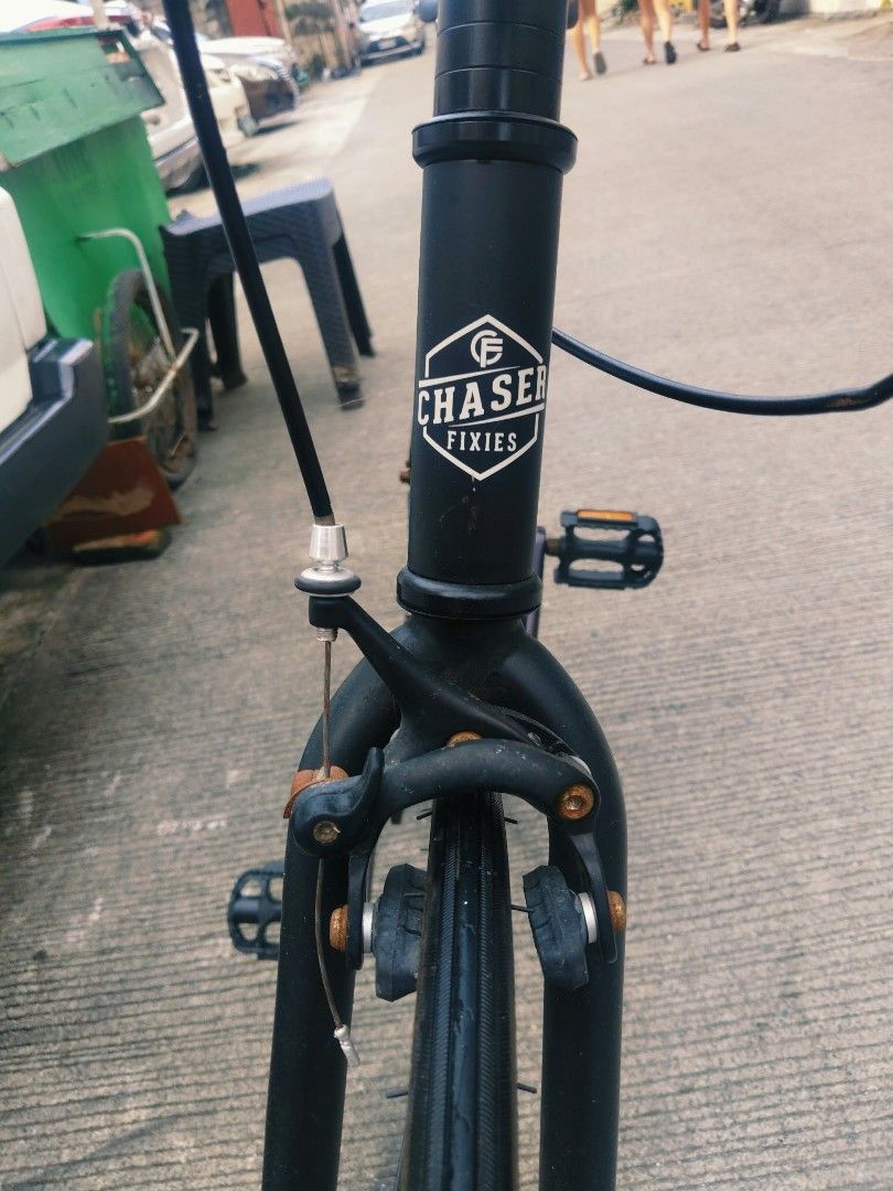 Chaser fixie (Category: Bicycles) located in Manila. Submitted by cleverwolf-3bdf0c (Listing ID 1466262410, Image 3). Description: Flat lang unahan.