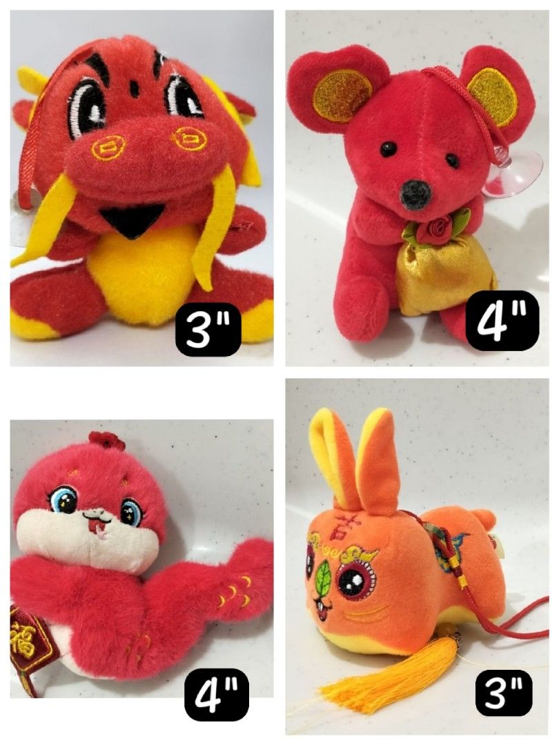 Chinese Zodiac Stuffed Toy (Category: Plushies & Soft Toys) located in Baguio. Submitted by toys_of_yesteryear (Listing ID 1466320654, Image 3). Description: 📌loc. Baguio ✅ Chinese Zodiac anumals stuffed toy ✅Price: 150.00 each + sf. 👉Mop: Gcash 👉Mod: J&T only These are carefully hand-picked, hard-to-find pieces sourced from multiple suppliers. Some were acquired through bidding, and finding these items takes time, effort, and resources. The p