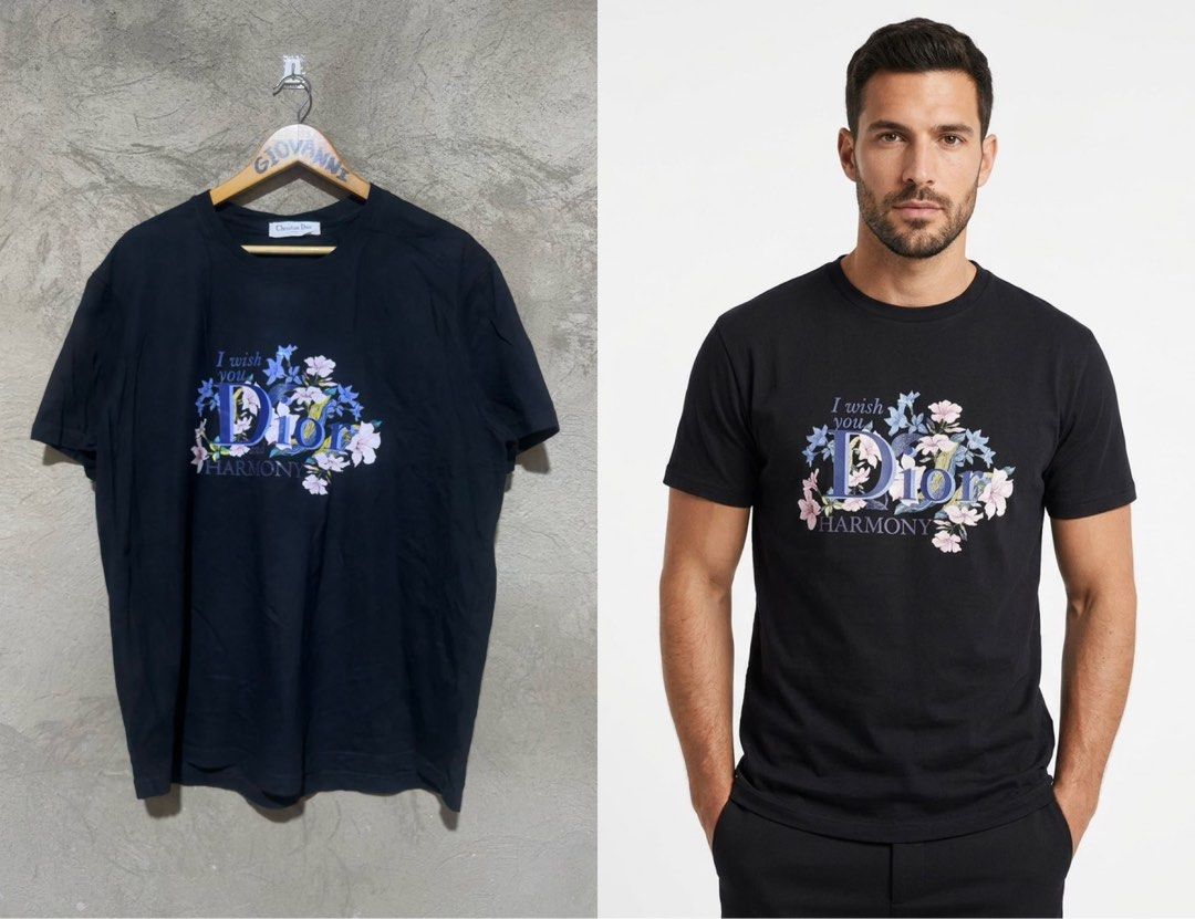 Christian Dior Shirt (Category: Tshirts & Polo Shirts ) located in Ozamiz City. Submitted by quick_done_deals (Listing ID 1466204172, Image 1). Description: 💯 Excellent Condition 📐 Dimes: L28.5xW22 (M) 🔍 Issue: None 🎨 Color Rate: 9.5 / 10.