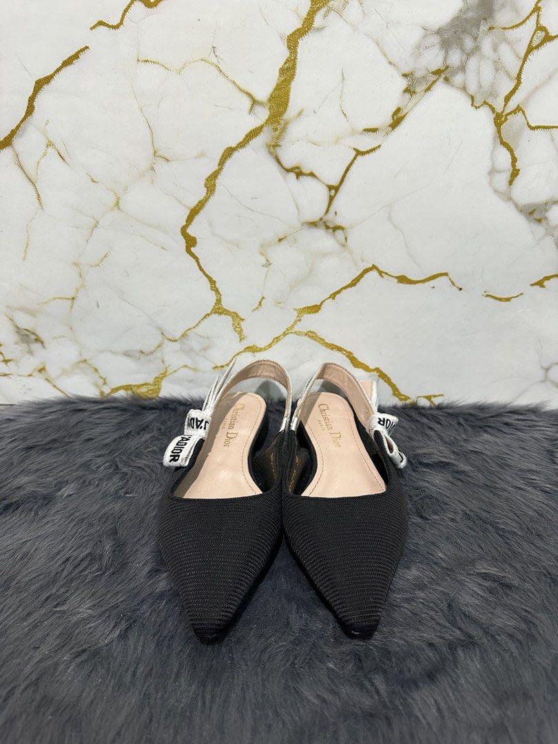 Christian Dior Slingback (Category: Flats & Sandals) located in Marikina City. Submitted by georgiaprelovestuff (Listing ID 1466187621, Image 1). Description: size 36 PLEASE READ BEFORE MAKING AN OFFER: 🔹No inclusions since this is preloved 🔹NO to low ballers please 🔹NO meetups due to busy schedule 🔹If you make an offer, please get the item let's not waste each other's time 🔹NO return NO exchange NO cancellation 🔹Please manage your expectat