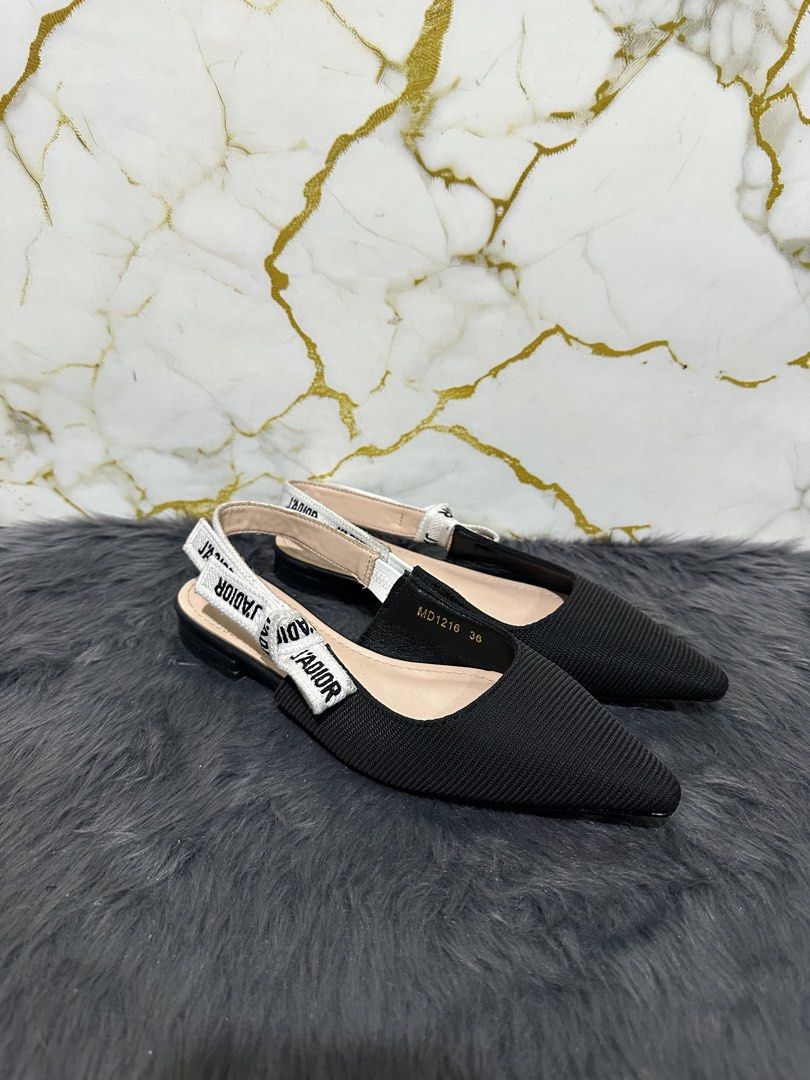 Christian Dior Slingback (Category: Flats & Sandals) located in Marikina City. Submitted by georgiaprelovestuff (Listing ID 1466187621, Image 2). Description: size 36 PLEASE READ BEFORE MAKING AN OFFER: 🔹No inclusions since this is preloved 🔹NO to low ballers please 🔹NO meetups due to busy schedule 🔹If you make an offer, please get the item let's not waste each other's time 🔹NO return NO exchange NO cancellation 🔹Please manage your expectat