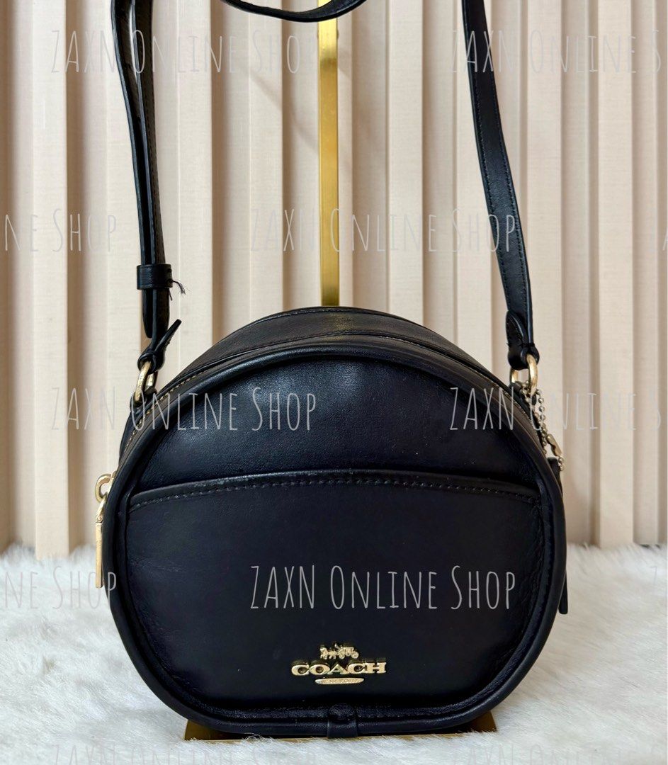 Coach Black Leather Round Crossbody Bag (Category: Cross-body Bags) located in Santa Cruz. Submitted by za2011za (Listing ID 1466289232, Image 1). Description: 100% Authentic/Original Buy with confidence 👌👌👌 LEGIT seller since 2011, sold over thousand items (Please see all sold items) Actual photos displayed Shipping thru LBC J&T Grab or Lalamove MOP: BDO BPI GCash STRICTLY IMPLEMENTED - NO CANCELLATION - NO RETURN - NO CHANGE ITEM - NO REFUND