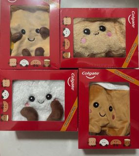 Colgate Plush sling bag croissant, Toys & Collectibles, Toys, Plushies ...
