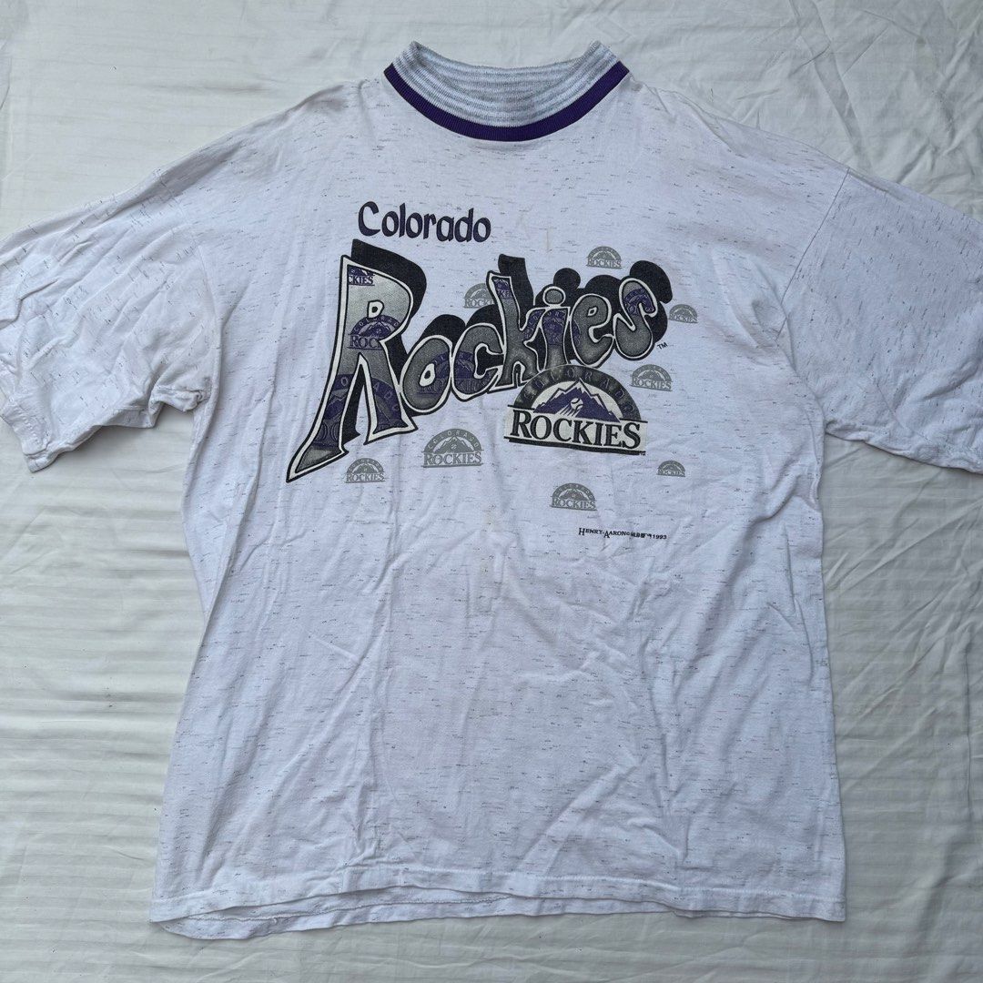 COLORADO ROCKIES (Category: Tshirts & Polo Shirts ) located in Pasig City. Submitted by jaaard (Listing ID 1466305457, Image 1). Description: Size XL 25x30 Good condition vtg shirt Pm.