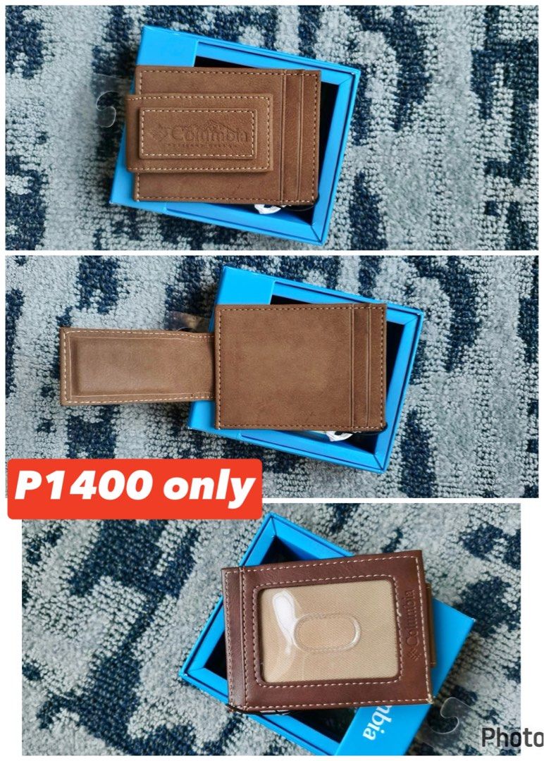 columbia mens leather cardholder (Category: Wallets & Card Holders) located in Calamba. Submitted by teamosulitshop (Listing ID 1466307341, Image 1). Description: orig wallet from US ETA Nov 10, 2026 .