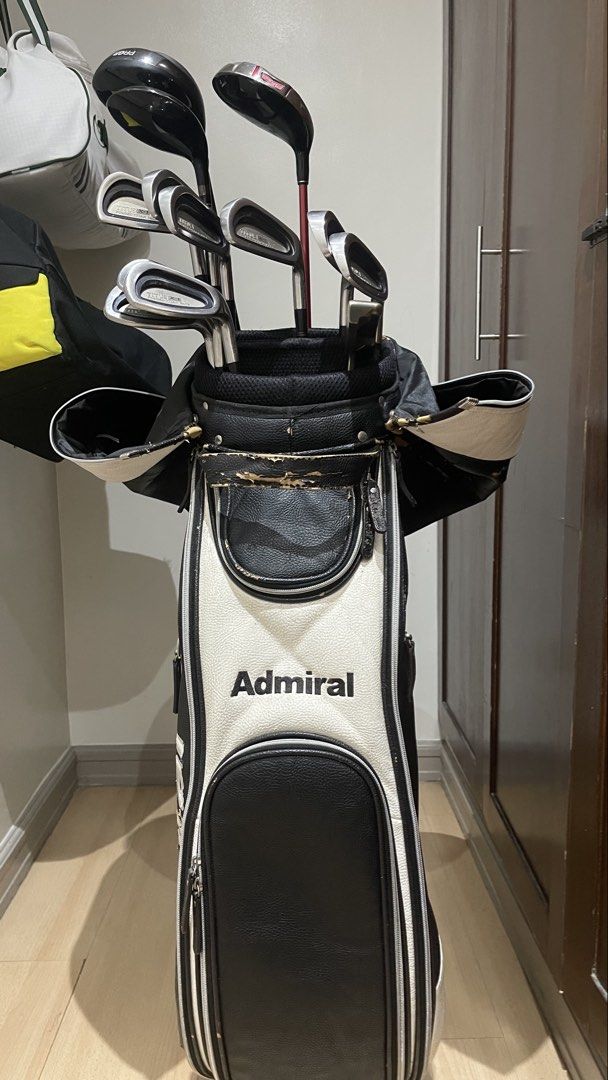 Complete Beginner Golf Club Set with free Bag (Category: Golf) located in Marikina City. Submitted by pfhermosa (Listing ID 1466290943, Image 1). Description: Complete men's golf set (driver, woods, irons, wedges, putter) with free Admiral golf bag. Great for beginners, very forgiving set, ready to go for driving ranges and fairways. Negotiable for sure buyers! Putter: PING Anser Irons included: Titus X1, Forged Titan Face (4 through 9) Wedges in