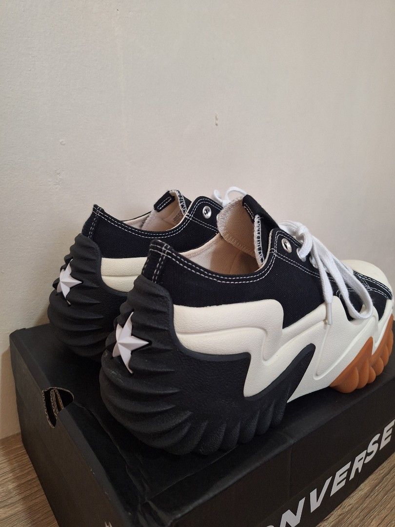 Converse Run Star Motion Ox (Category: Sneakers) located in Tuguegarao City. Submitted by ryo38122 (Listing ID 1466328150, Image 3). Description: Brand New | 100% Original Complete with original box & paper bag Converse Run Star Motion Ox Color: Black/White/Egret Size: Men's 8 US | Women's 9.5 US | 7 UK | 41 EU | 26 CM SRP: ₱5,490 Selling for only ₱2,400 Location/Meet-up: Tuguegarao City Nationwide shipping via J&T or LBC.