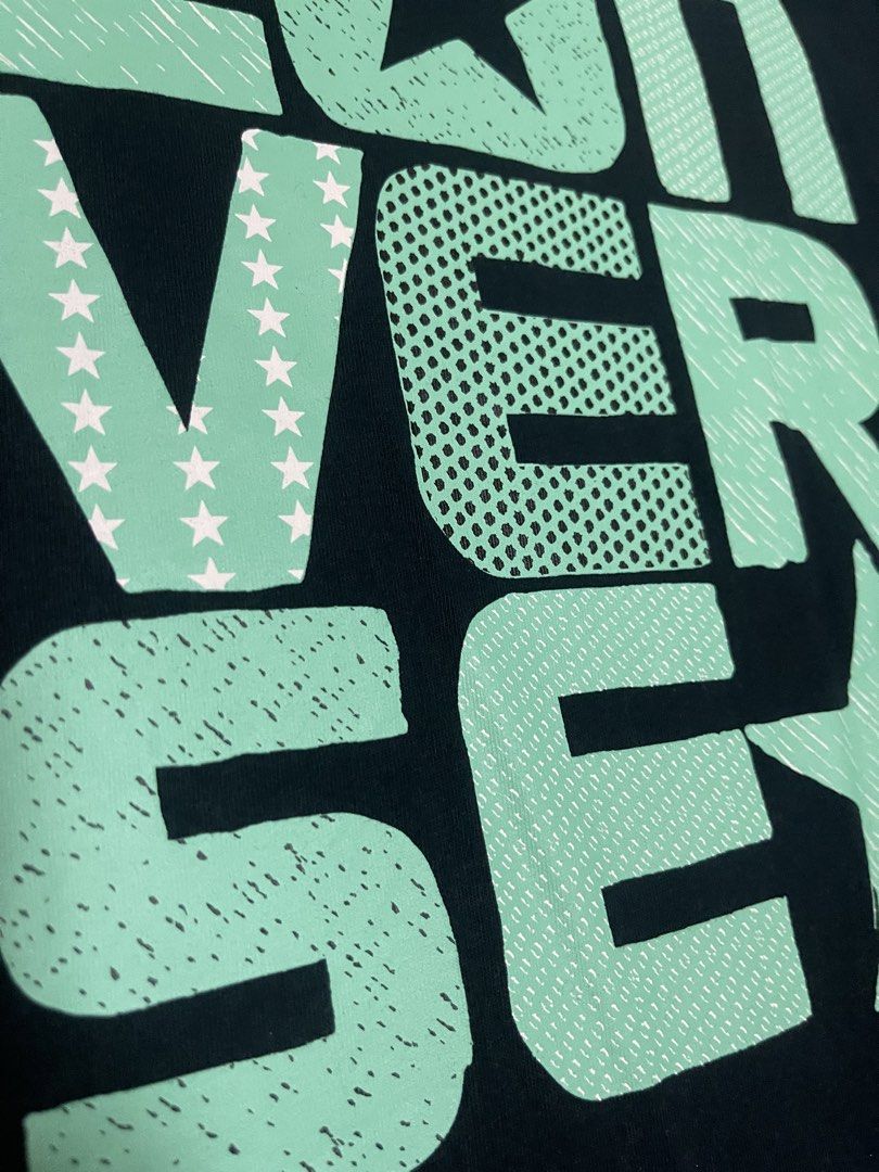 Converse Tee (Category: Tshirts & Polo Shirts ) located in Bulacan. Submitted by sanjisthrift (Listing ID 1466306529, Image 3). Description: Size XL Width 21.5 Length 29 Good Condition 9/10 Slightly fade.