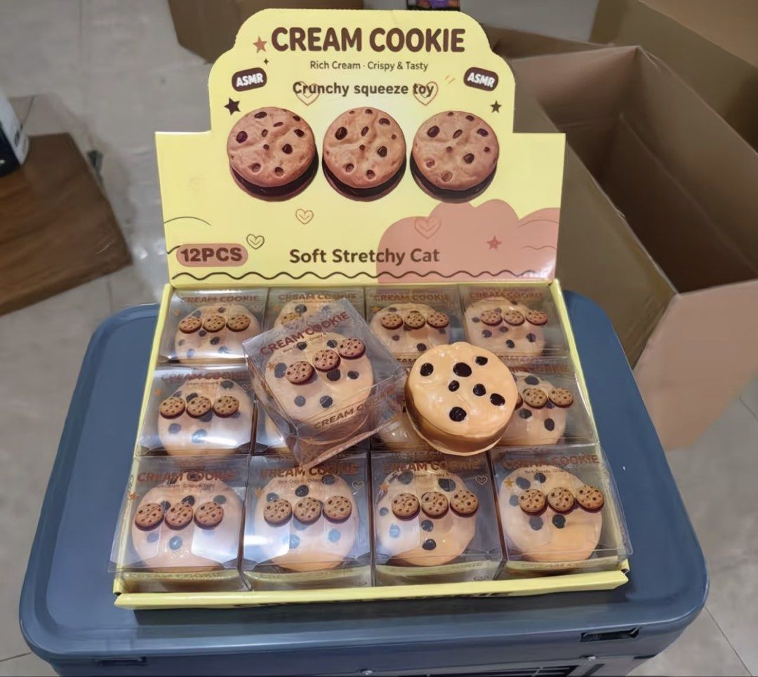 Cookie Squishy Crunchy (Category: Kids Toys) located in Quezon City. Submitted by eskyanolvia (Listing ID 1466300892, Image 1). Description: .