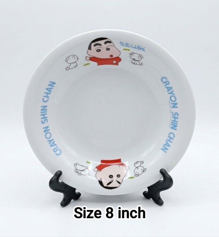 Crayon Shin Chan Ceramic Deep Plate & Mug (Category: Dinnerware & Cutlery) located in Binan City. Submitted by mayjhe (Listing ID 1466271022, Image 2). Description: 💛 For Sale 💛 🌸 Crayon Shin Chan 🍀 Ceramics Mug & Deep Plate 📍 Condition: Good / No box 💰 Price is ₱ 385.00 👉 Other details posted 🇵🇭 Location Biñan Laguna 🛵 Courier J& T and Lalamove 📋 Shipping by schedule 📍 NO COD & COP 📌 All items are carefully packed and labeled with F