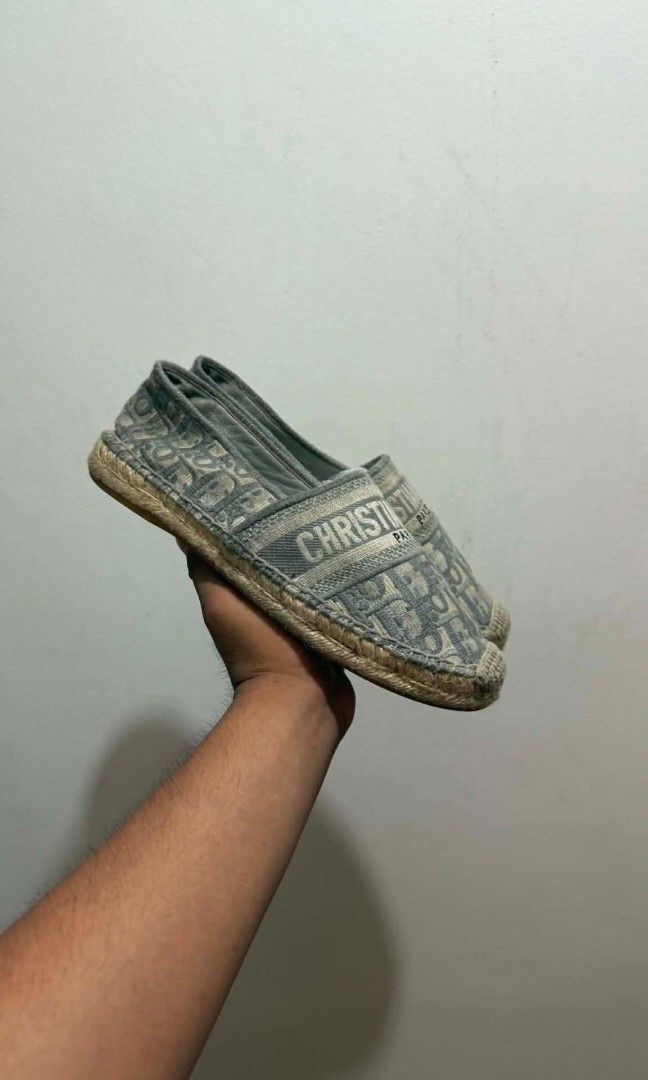 Cristian dior Espadrille (Category: Flats & Sandals) located in Koronadal. Submitted by mannylagada880 (Listing ID 1466177914, Image 2). Description: in good condition ship nationwide ✈️.