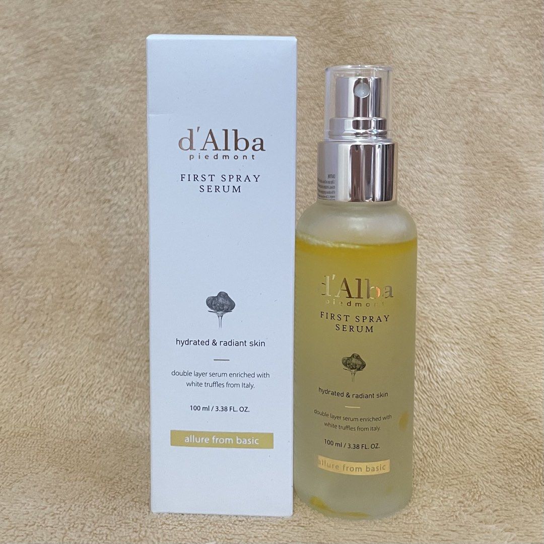 D’alba Serum Spray (Category: Face Care) located in Manila. Submitted by jowsieee (Listing ID 1466163868, Image 1). Description: D’Alba First Spray Serum (100ml) 420 ONLY‼️ D’Alba Vital Spray Serum (100ml) 420 ONLY‼️ .
