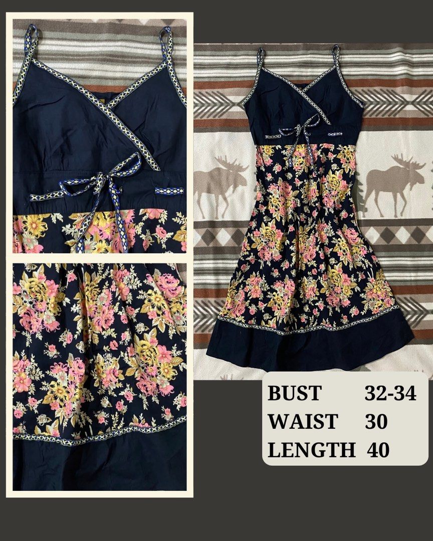 Dark Floral Pattern Dress (Category: Dresses) located in Los Banos. Submitted by ross_wear (Listing ID 1466217310, Image 1). Description: .