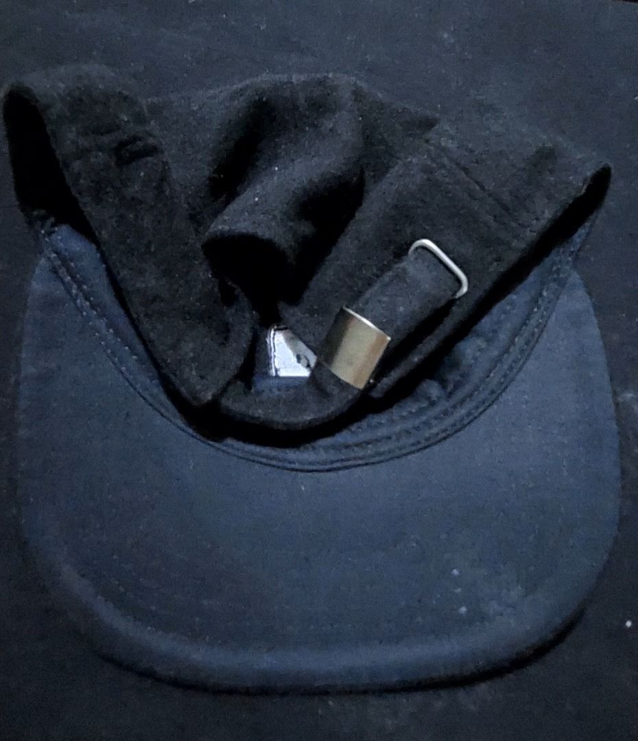 Dave Chappelle - Black Wool Blend Cap (Category: Caps & Hats) located in Legazpi City. Submitted by street_uniform (Listing ID 1466317665, Image 2). Description: - Color: Black - Material: Wool and polyester blend - Fit: Adjustable metal strap closure (One size fits all) - Origin: Made in China - Care: Spot clean only.