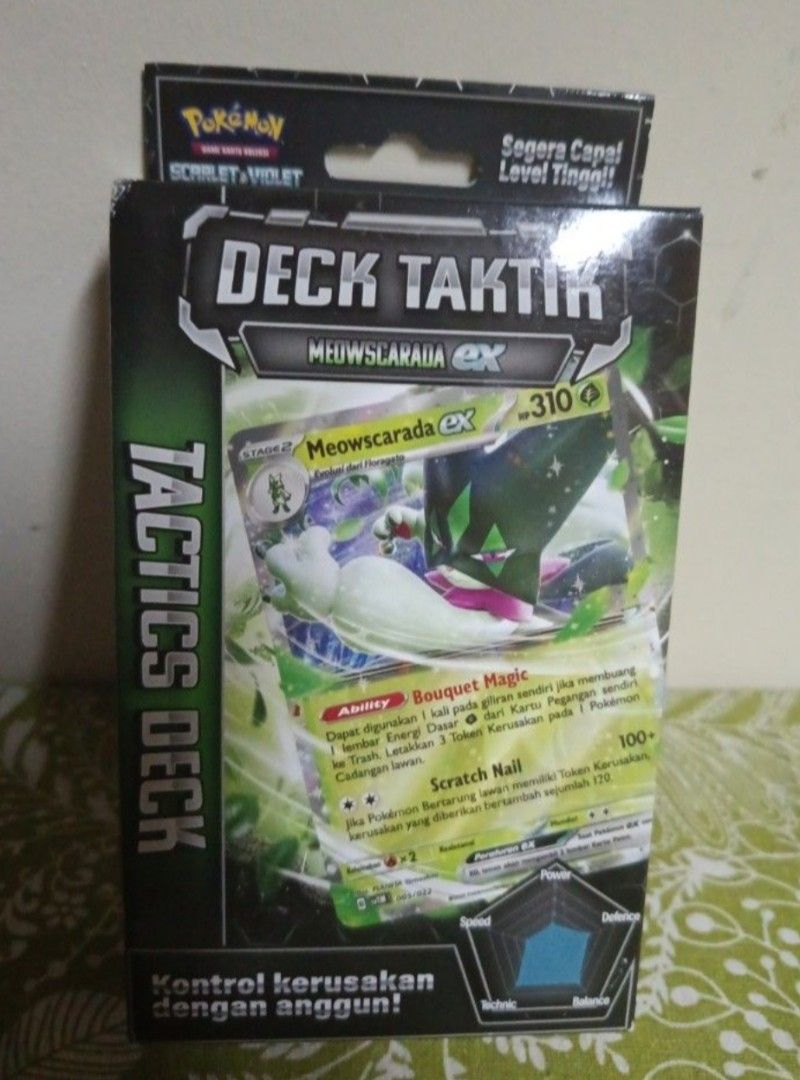 deck taktik pokemon (Category: Card Boxes & Cases) located in Muntinlupa City. Submitted by markkeub (Listing ID 1466333982, Image 1). Description: deck taktik indonesian total 60 cards brand new pick up alabang send sameday lalamove or grab send 1/2 days with flash express(can full of phillipines).