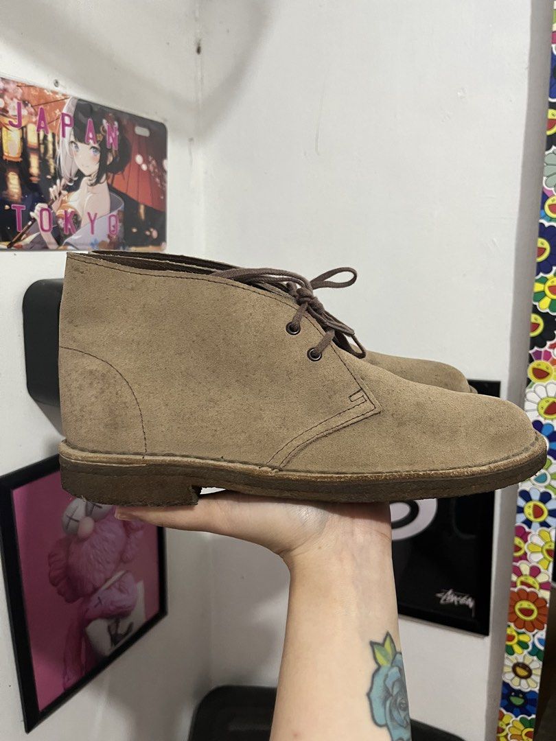 Dessert Clarks Boots (Category: Boots) located in Santa Barbara. Submitted by znaethrifthing (Listing ID 1466183827, Image 3). Description: In very good condition See detailed picture US 6.5- 7mens / US 8 womens 24.5xm - 25cm Plus sf.