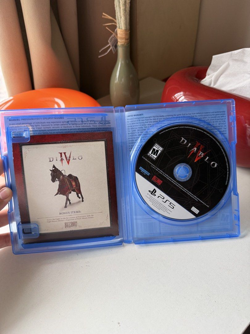 Diablo IV PS5 Disc (Category: PlayStation) located in Manila. Submitted by its.mickey (Listing ID 1466230102, Image 2). Description: 📍Paco Manila rfs: switched to Nintendo.