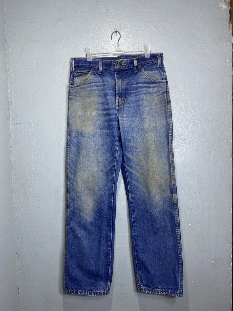 Dickies Denim Jeans Size 31x30 (Category: Jeans) located in Bacong. Submitted by crommermann (Listing ID 1466291911, Image 2). Description: Dickies Denim 🏷️ + 90 shipping fee -Dimes Waistline 32 Length 40 Leg Open 12 Hem 8 -Condition 9/10 -Color Rate 9/10 Good Condition Color may vary due to lightning Very Presentable when Worn Need Wash Pm/Dm Visayas Dumaguete loc J&T Courier Express 🚛🚛🚛.