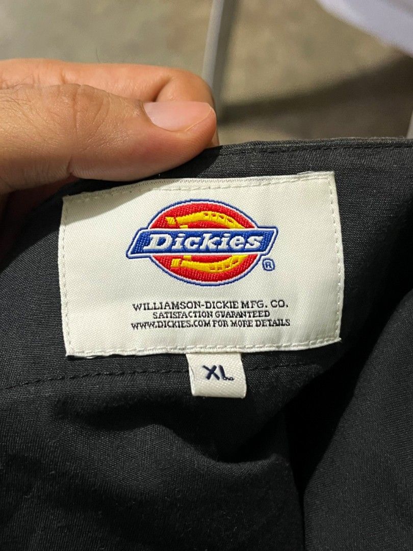 DICKIES HOLD ON TIGHT BUTTON DOWN SHIRT (Category: Tshirts & Polo Shirts ) located in Davao. Submitted by nmd.archives (Listing ID 1466183281, Image 3). Description: XL on tag 23.5 x 30 Color rate and condition: 10/10 No issue.