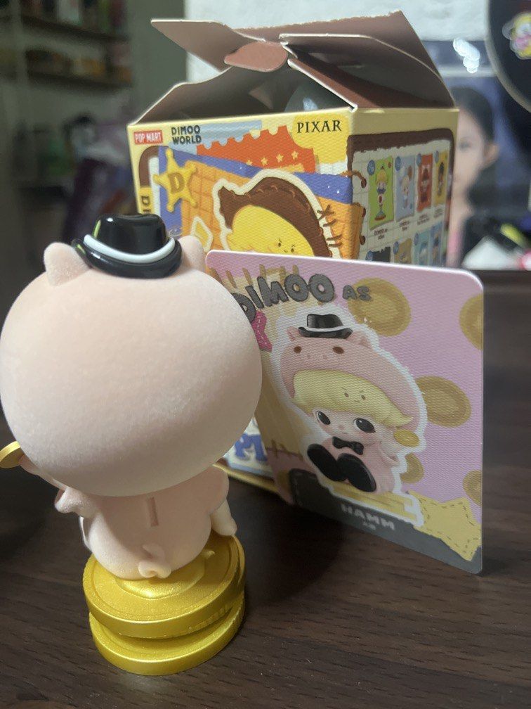 Dimoo (Ham) Pixar (Category: Plushies & Soft Toys) located in Manila. Submitted by catchlo23 (Listing ID 1466283953, Image 2). Description: Dimoo pixar Hamm.