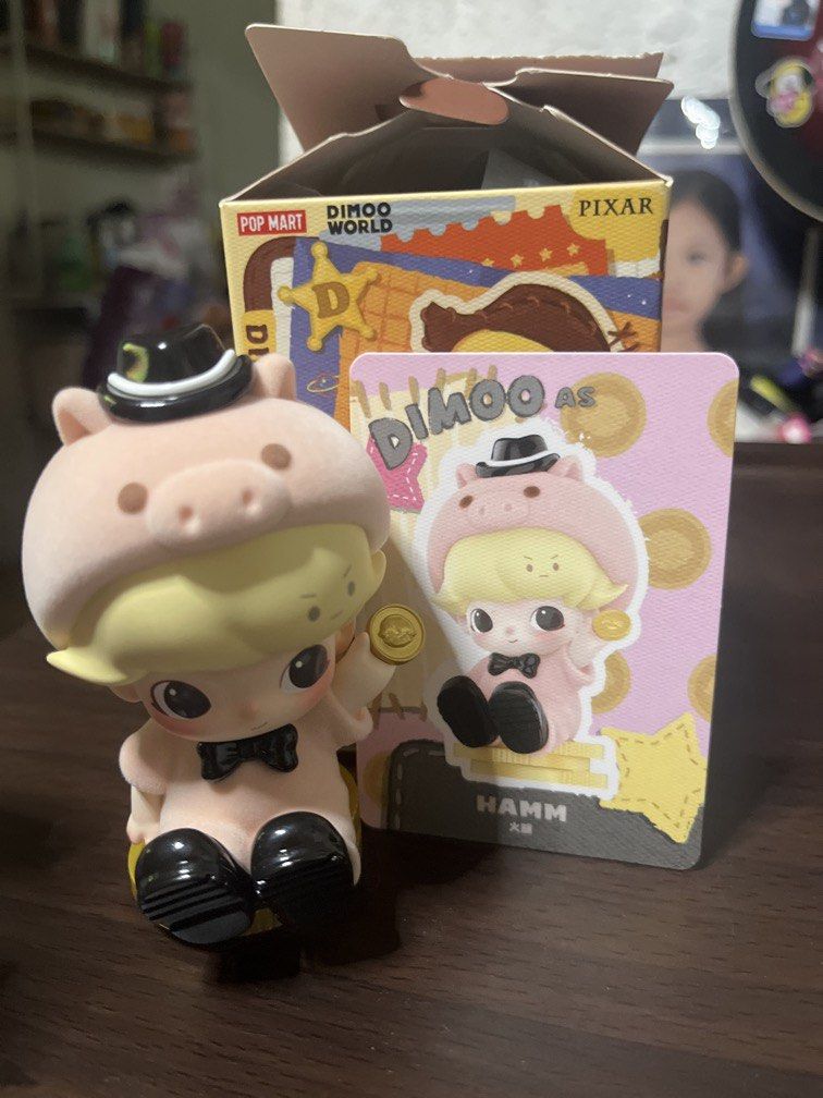 Dimoo (Ham) Pixar (Category: Plushies & Soft Toys) located in Manila. Submitted by catchlo23 (Listing ID 1466283953, Image 1). Description: Dimoo pixar Hamm.