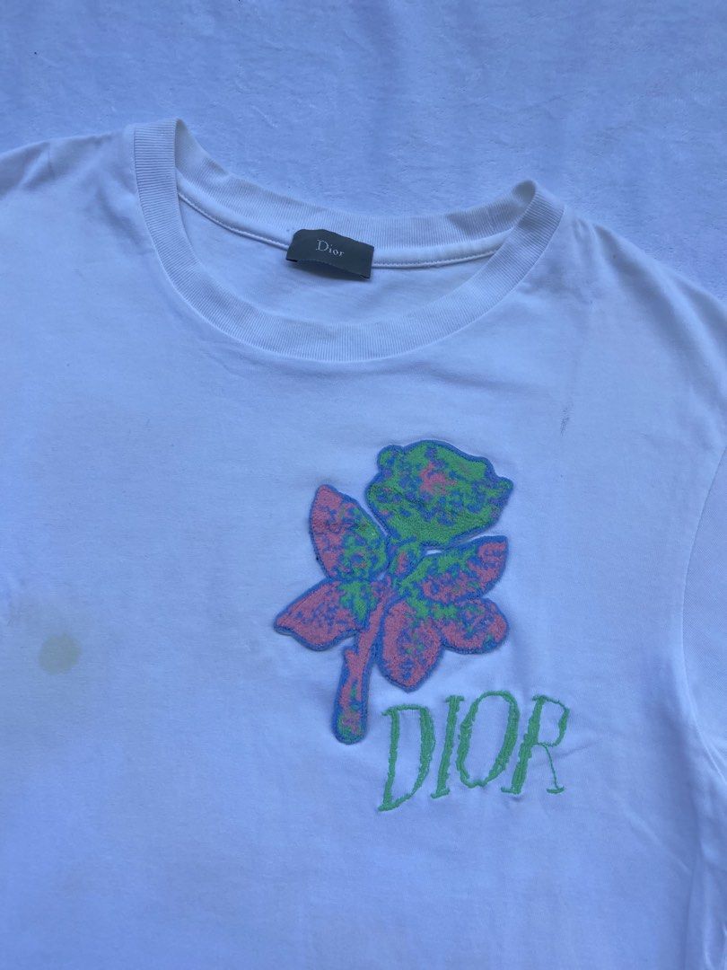Dior (Category: Tshirts & Polo Shirts ) located in General Santos City (Dadiangas). Submitted by seventythirdpick (Listing ID 1466299268, Image 2). Description: Size. Medium 19.5x26.5 Dot yellow stain Very Good Condition.
