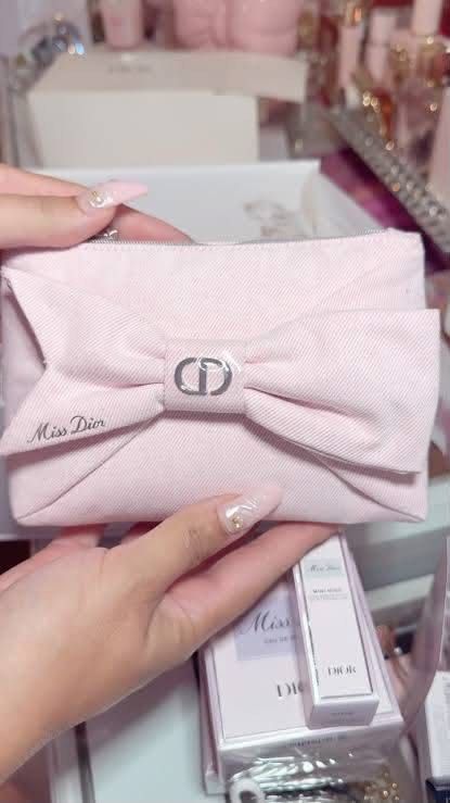 Dior GWP pink bow tie onhand (Category: Luxury Bags & Wallets) located in Bulacan. Submitted by karisma_noverra (Listing ID 1466207823, Image 1). Description: On hand and ready to ship.