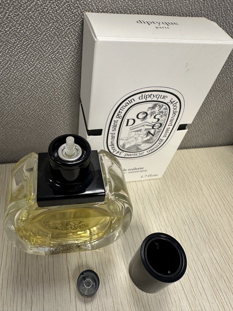 Diptyque Do Son EDT 50ml (Category: Fragrance & Deodorants) located in Cebu City. Submitted by zelletg (Listing ID 1466333542, Image 3). Description: Diptyque Do Son EDT 50ml — ₱4,000 🌸 Around 35% remaining 📍 Bought in Malaysia together with my Jo Malone perfume posted separately 💯 Authentic Diptyque Please see the photos for the exact juice level. Selling for ₱4,000. RFS: Decluttering my perfume collection..