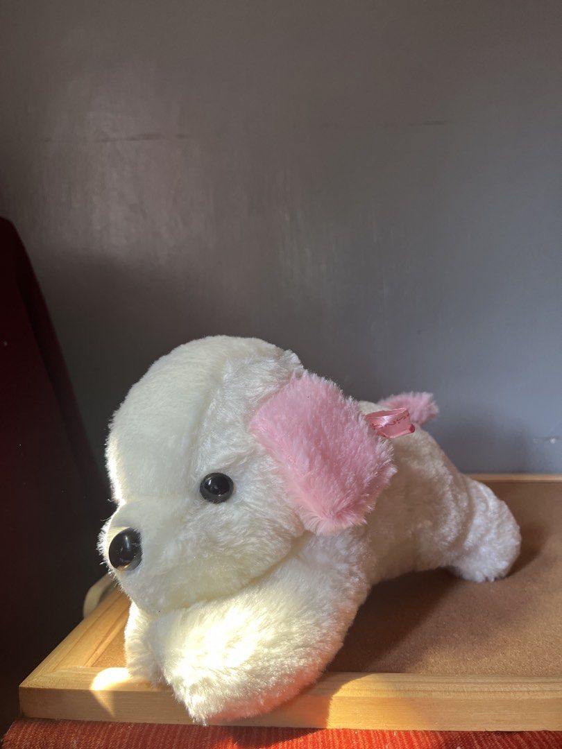 Dog Plush Stuff Toy (Category: Plushies & Soft Toys) located in Baguio. Submitted by gaara1234 (Listing ID 1466161723, Image 2). Description: Bawal sa maarte Need wash since nastock pang sa storage box What you see is what you get ☺️.