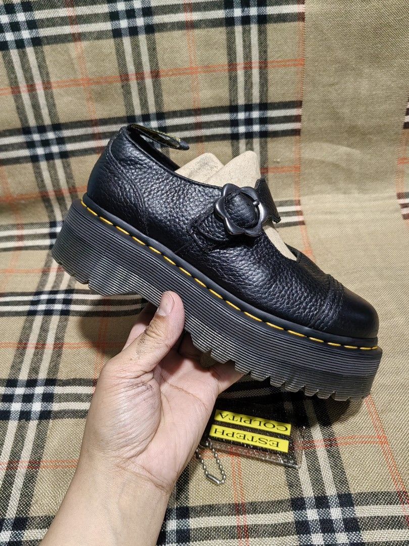 DR. MARTENS ADDINA QUAD (Category: Loafers) located in Baguio. Submitted by curated_luxe_brandeds (Listing ID 1466192703, Image 2). Description: DR. MARTENS ADDINA FLWR QUAD AUTHENTIC PAIR UK 3 US 5 WOMENS EUR 36 PHP 3500+SF SEE PICS FOR DETAILS EXCELLENT CONDITION COLOR MAY VARY DUE TO LIGHTING MOP BDO /GCASH NO COD /COP PHYSICAL STORE :STALL 324A THIRD FLOOR SKYWORLD SESSION ROAD BAGUIO CITY FB PAGE /CAROUSELL : curated_luxe_brandeds FACEBOOK S
