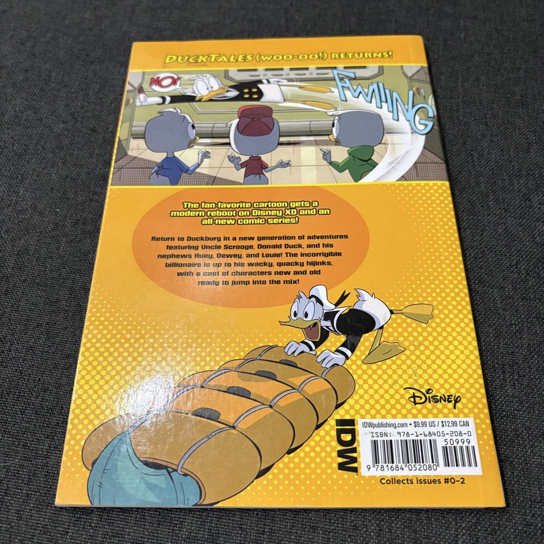 DuckTales: Treasure Cove (TPB Comics) (Category: Comics & Manga) located in Imus. Submitted by declutter201 (Listing ID 1466332950, Image 2). Description: Price: P150 Prio payo Location: Imus, Cavite MOP: BDO, Gcash, Maya, GoTyme MOD: GGX, J&T, SDD RFS: Decluttering You can message me for more details.
