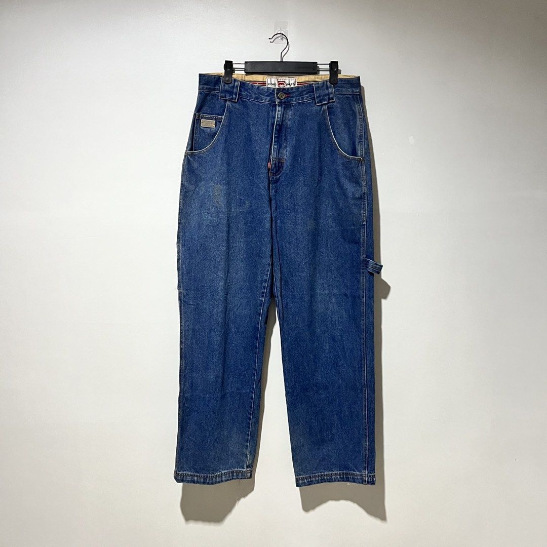 ECKO CARPENTER PANTS‼️ (Category: Jeans) located in Cebu City. Submitted by clarkcamu68040 (Listing ID 1466255418, Image 1). Description: ECKO CARPENTER PANTS ‼️ EXCELLENT CONDITION W 32-34 / L 42.5 LEG OPENING 9 COLORATE 9.5 / 10 ISSUE : see last pic PHP 1,500 + 90 SF 🛒🛒 📍CEBU ,CITY OF NAGA 🚚 J&T EXPRESS.