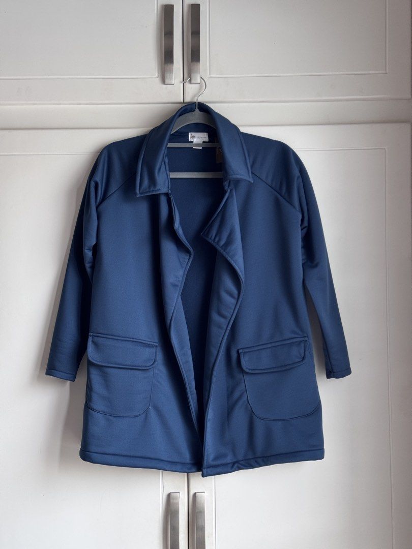 Elegant blazer jacket coat for women (Category: Coats, Jackets and Outerwear) located in Malolos. Submitted by xoxoche_n (Listing ID 1466334855, Image 1). Description: Fits small-med Bnwt!.