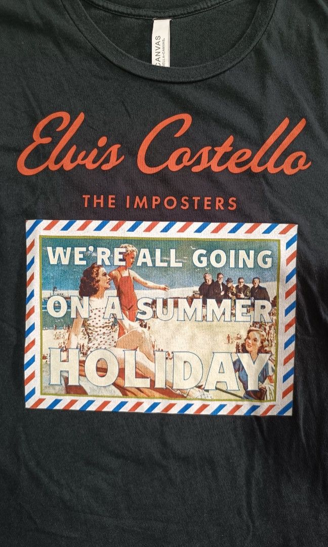 ELVIS COSTELLO BADN TEE (Category: Tshirts & Polo Shirts ) located in Midsayap. Submitted by macoy.picker (Listing ID 1466189984, Image 2). Description: ELVIS COSTELLO BAND TEE Size: XL Dimes: 21.5X29 250+SF.
