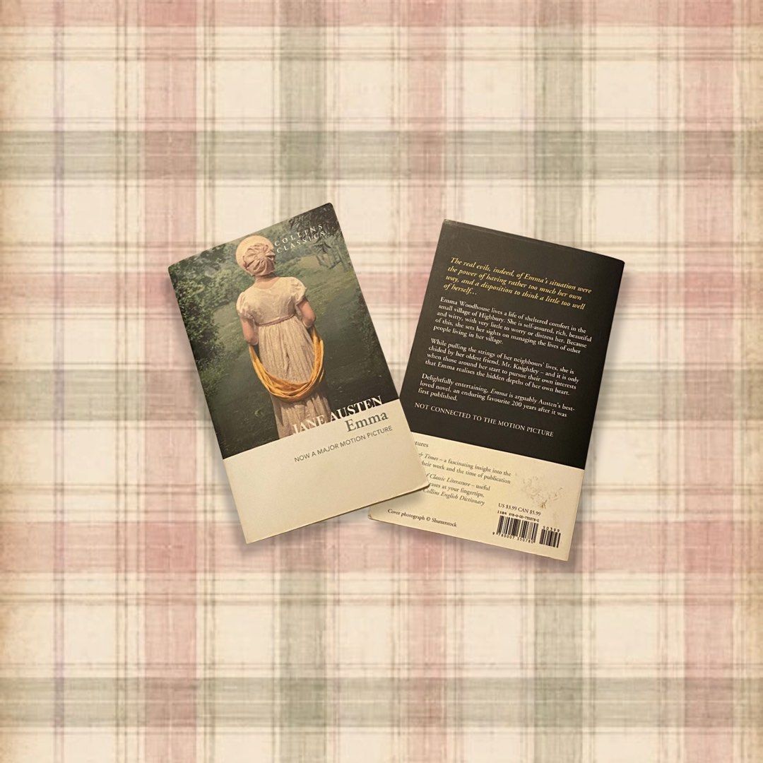 Emma by Jane Austen (Category: Storybooks) located in Manila. Submitted by sugarcane888 (Listing ID 1466330819, Image 1). Description: 📚 Emma 📌 Used, in good condition 📌 A few underlined lines on some pages .