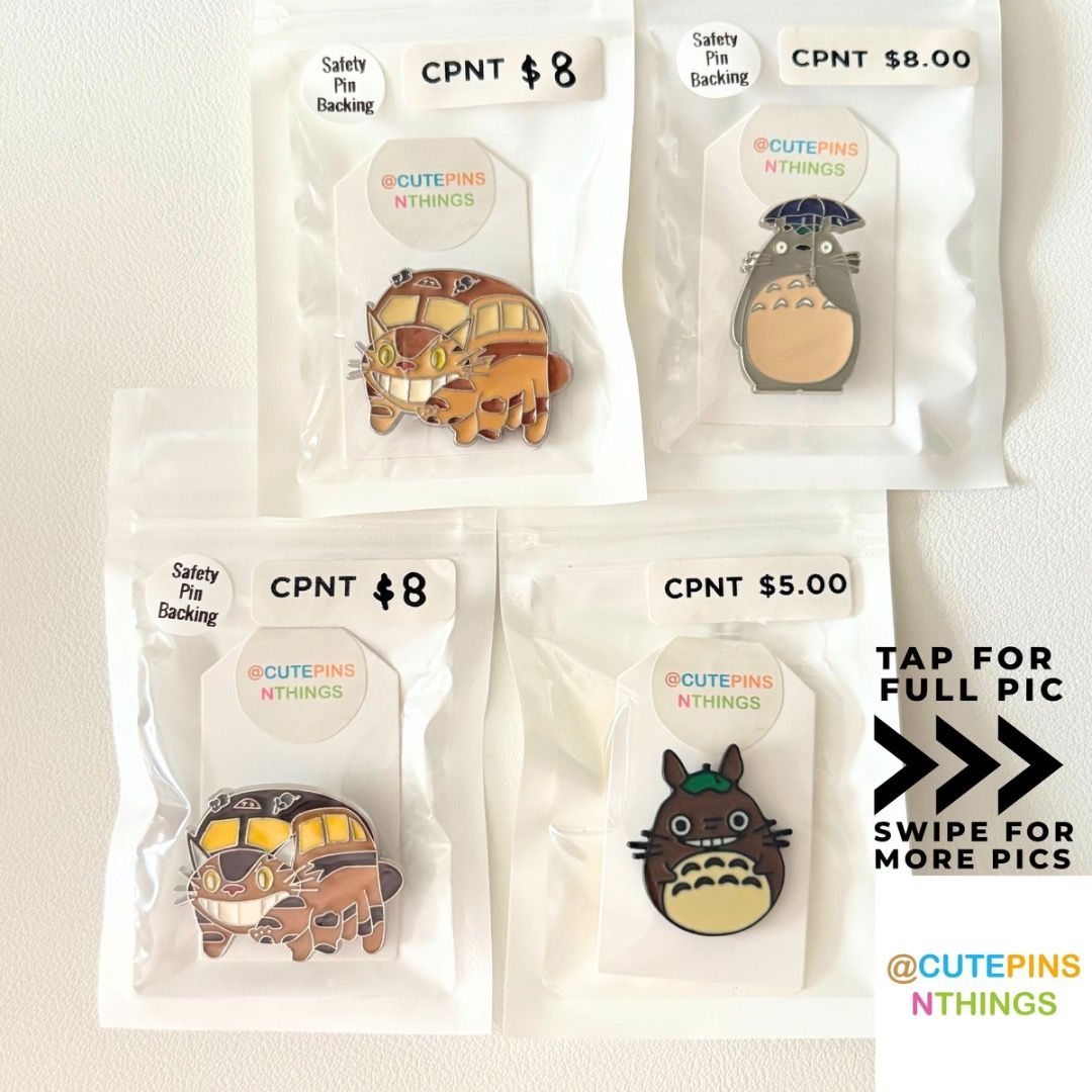 Ghibli - Totoro - Catbus Enamel Pins - purchase directly at CO PLAY ...