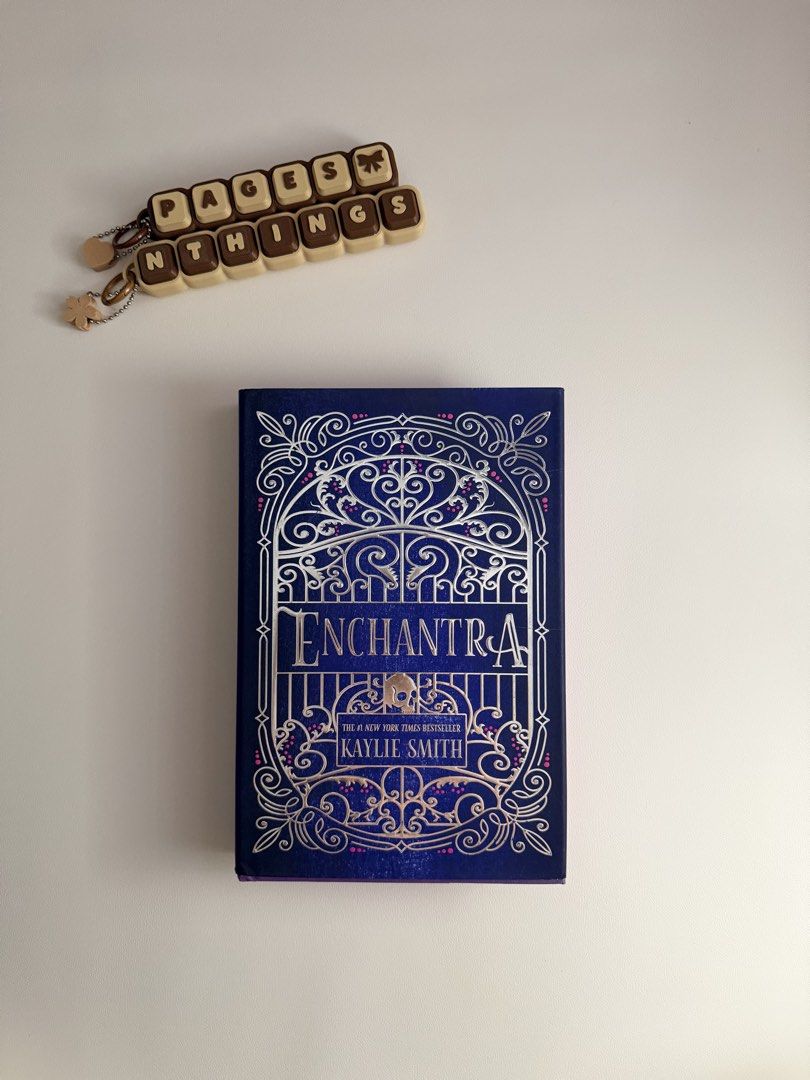 Enchantra by Kaylie Smith (Category: Storybooks) located in Muntinlupa City. Submitted by pagesnthings (Listing ID 1466303806, Image 3). Description: 𓂃 ࣪˖ ִֶָ📖 Enchantra by Kaylie Smith 📚 Hardcover edition with dust jacket 💰 ₱1,199 ❌ No Haggling & No Lowballers PLEASE. 📍 Sucat, Muntinlupa Books may or may not have remainder marks/stamps. If meron po or present, it will be visible in the posted or provided photos. Please check the photos care
