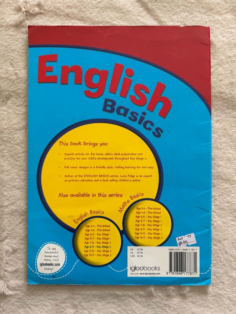 English Basics (Category: Storybooks) located in Santiago. Submitted by bookworm_club (Listing ID 1466203139, Image 2). Description: 📚no cancellation, return or exchange. 📚secondhand books. some books are in good condition while some has minimal flaws (foxing, creases, dog-eared pages, etc.) 📚reasonable haggling is allowed. 💰MOP: For same day pickup - CASH & BANK TRANSFER For shipping or scheduled pickup - BANK TRANSFER 🚚MOD: •Store pickup •