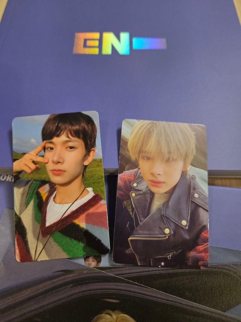 ENHYPEN BORDER : DAY ONE (Dawn version) (Category: K-Wave Merchandise) located in Quezon City. Submitted by hey_rita (Listing ID 1466263207, Image 3). Description: - Album: ENHYPEN BORDER: DAY ONE (DAWN version); unsealed - Condition: Clean, well-maintained, and safely stored - Authenticity: Official release with KOMCA sticker on outer sleeve - Inclusions: CD, photobook, and official Heeseung & Ni-ki photocards, 1 random bookmark, 8 postcards - P
