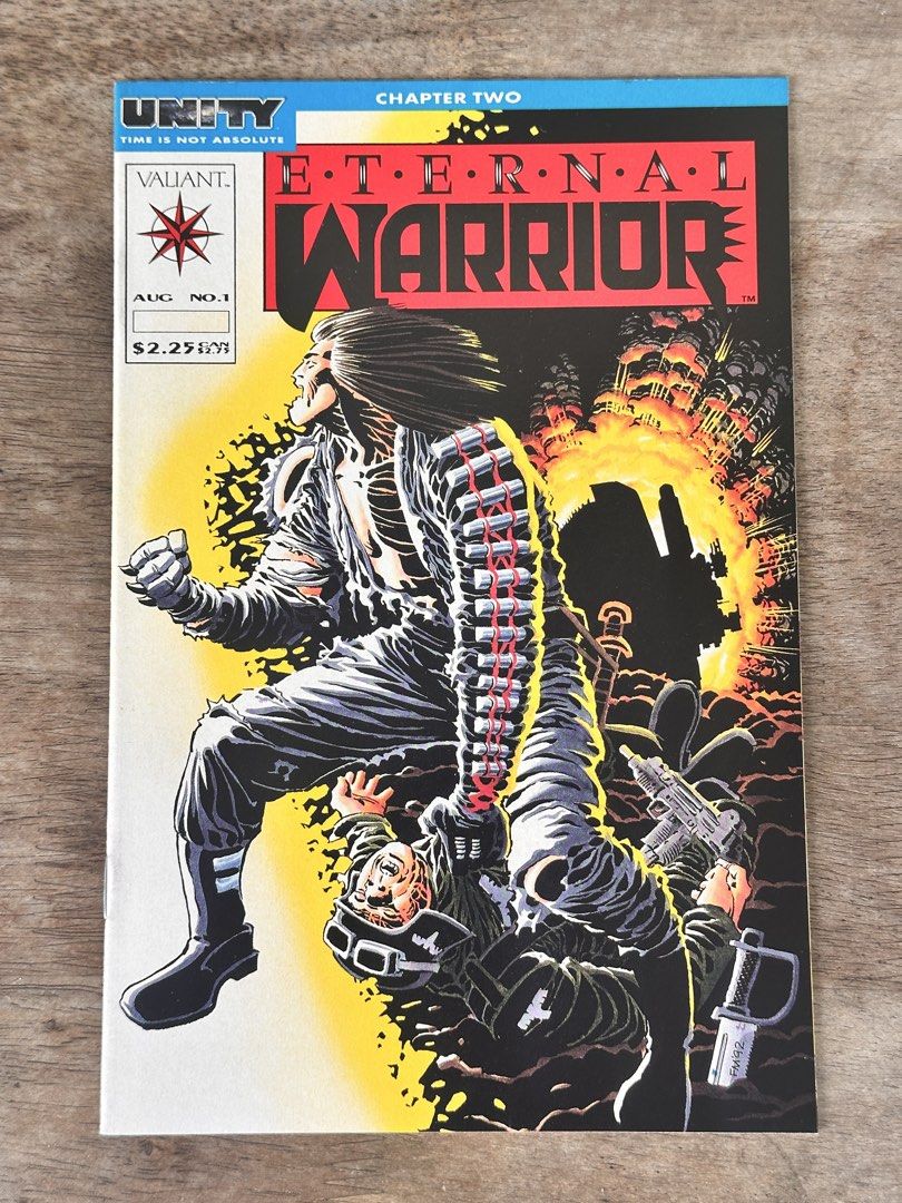 Eternal Warrior #1 - Valiant Comics (Category: Comics & Manga) located in Mandaluyong City. Submitted by collectorsobsessions (Listing ID 1466320724, Image 1). Description: - Comic in Near Mint condition. - PRICE: P300.