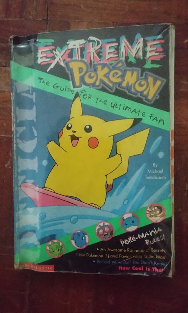 Extreme Pokémon: The Guide for the Ultimate Fan (Category: Storybooks) located in Carmona. Submitted by cosmicphoenix_48d36b (Listing ID 1466169377, Image 1). Description: Complete Page no missing no ripped.